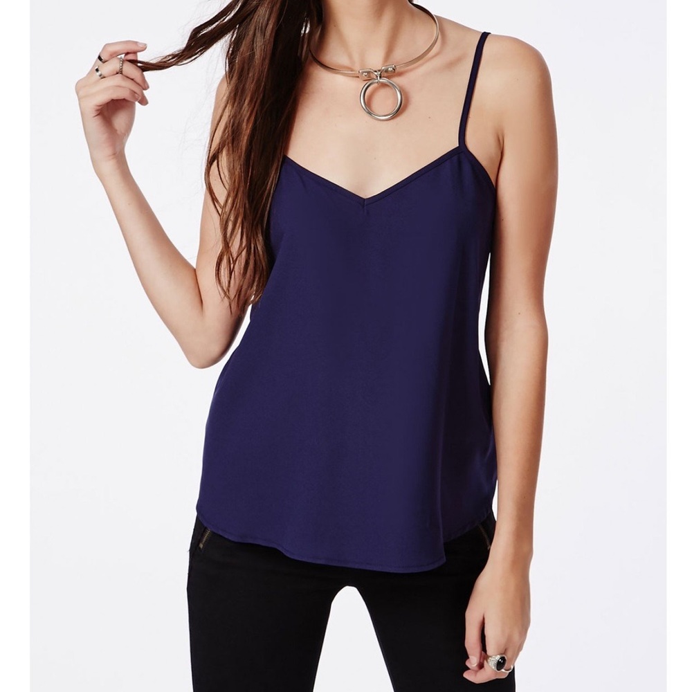 NWT Navy Cami (Missguided)